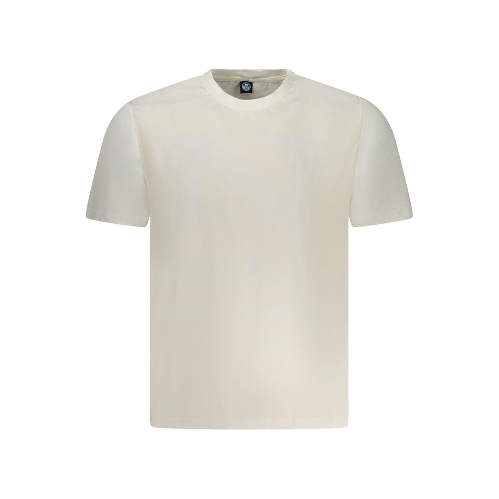 White Cotton Men T-Shirt North Sails