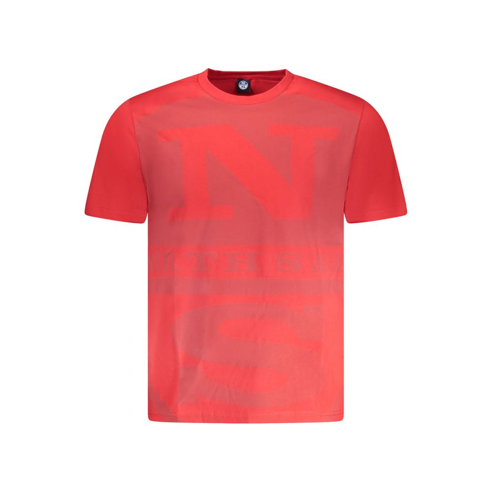 Red Cotton Men T-Shirt North Sails