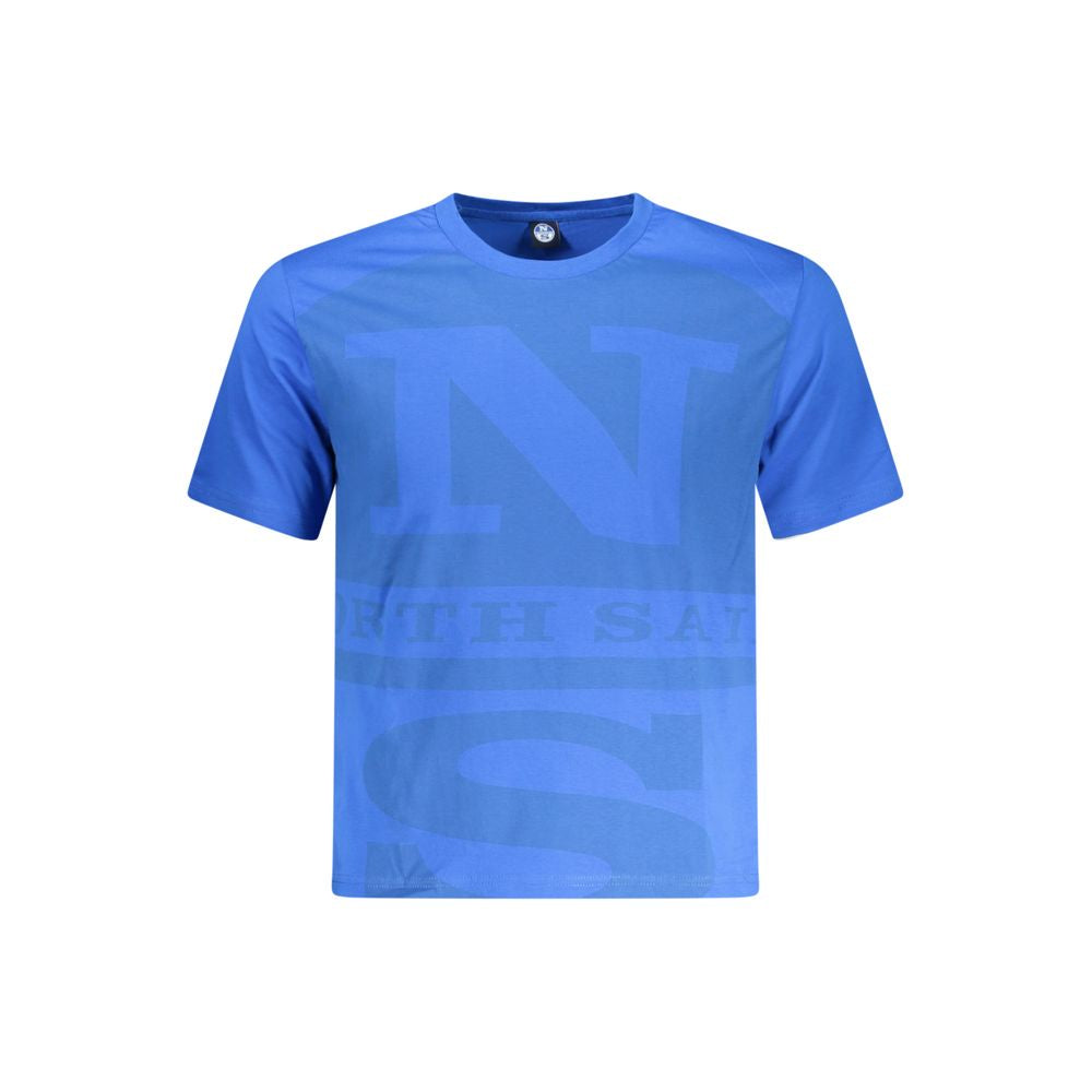Blue Cotton Men T-Shirt North Sails