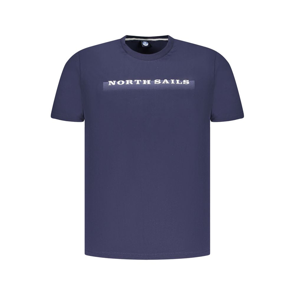 Blue Cotton Men T-Shirt North Sails