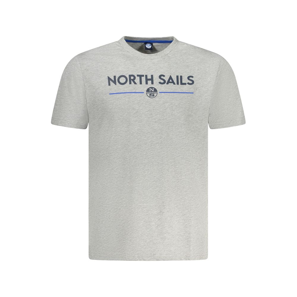 Brown Cotton Men T-Shirt North Sails