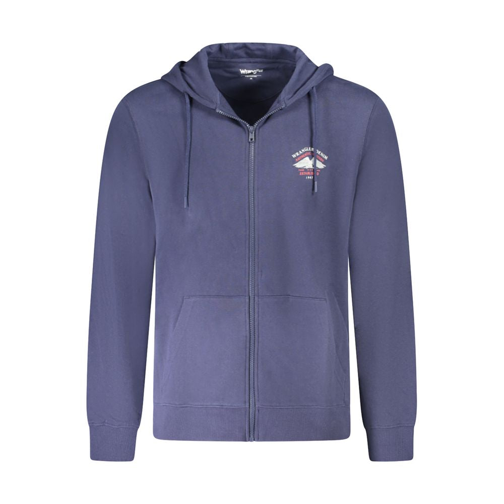 Blue Cotton Men Sweater Wrangler