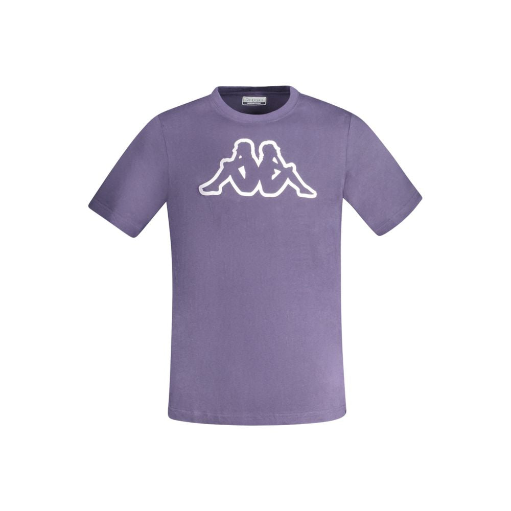 Blue Cotton Men T-Shirt Kappa