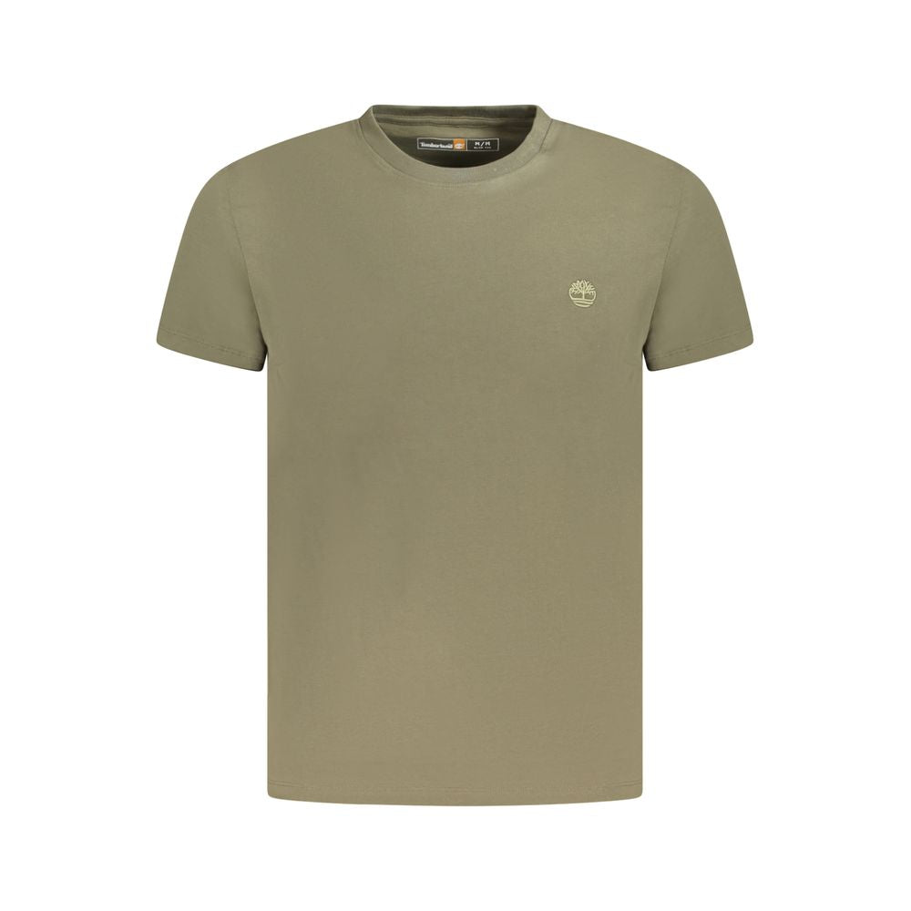 Green Cotton Men Shirt Timberland