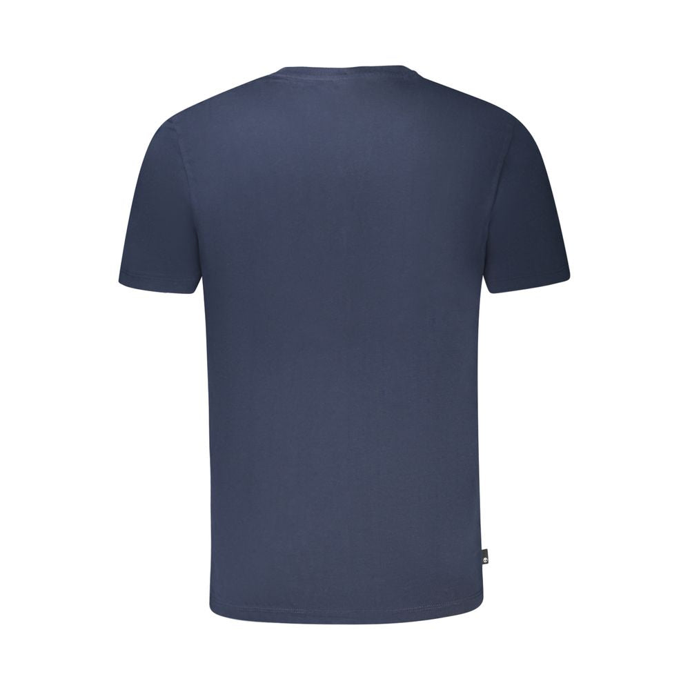 Blue Cotton T-Shirt Timberland
