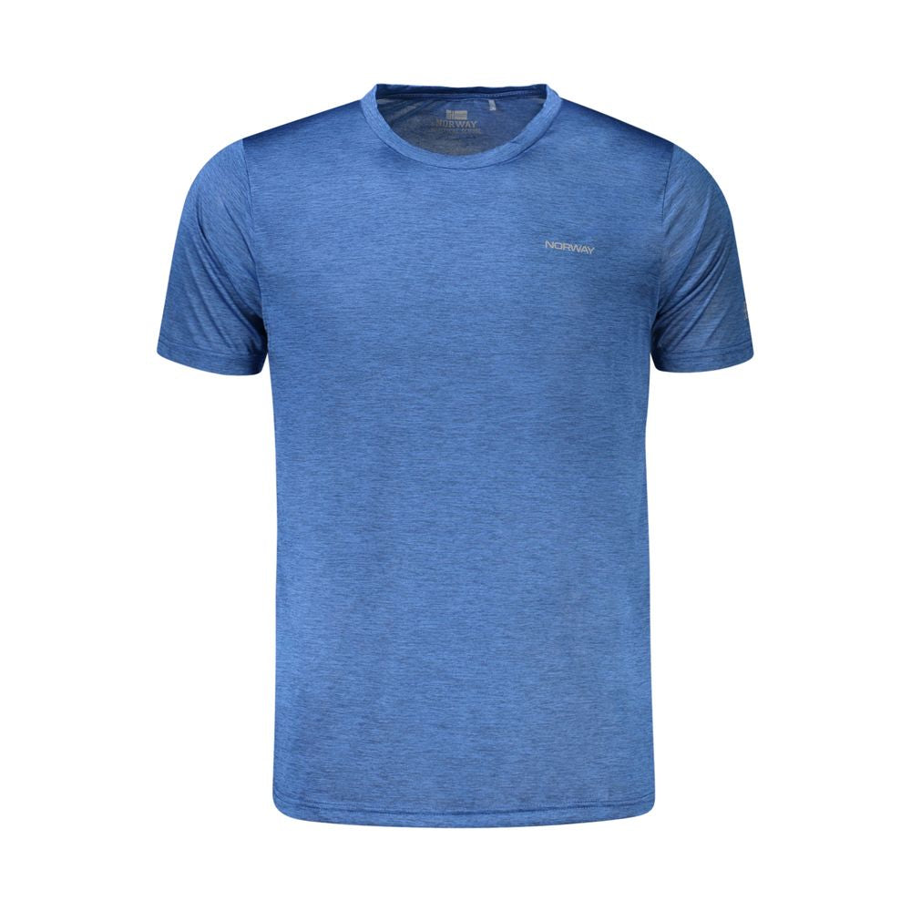 Blue Polyester T-Shirt Norway 1963