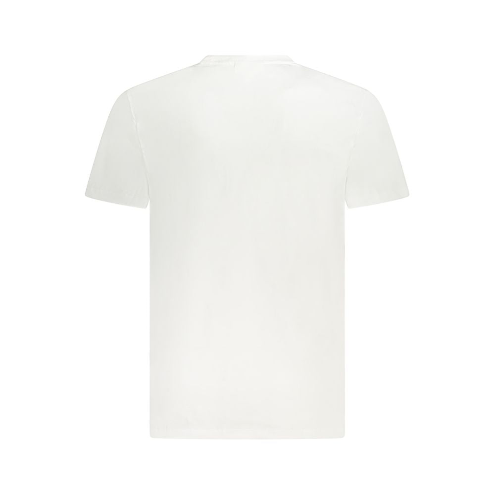 White Cotton T-Shirt Calvin Klein