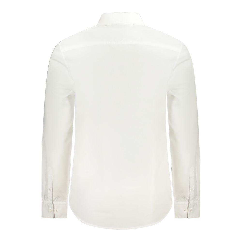 White Cotton Shirt Calvin Klein