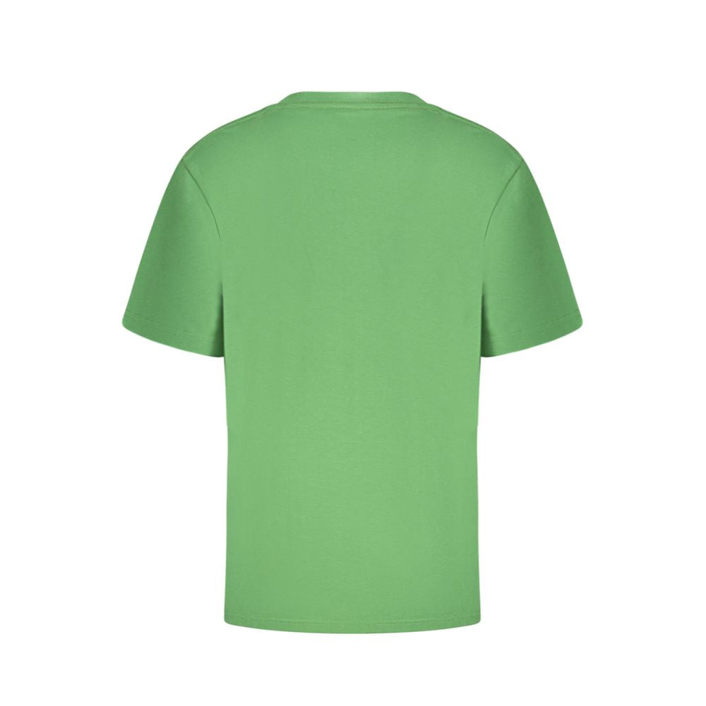 Green Cotton T-Shirt Vans