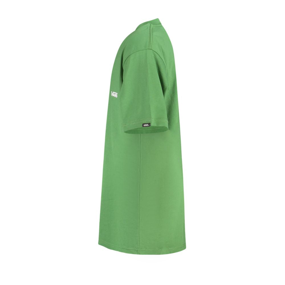 Green Cotton T-Shirt Vans