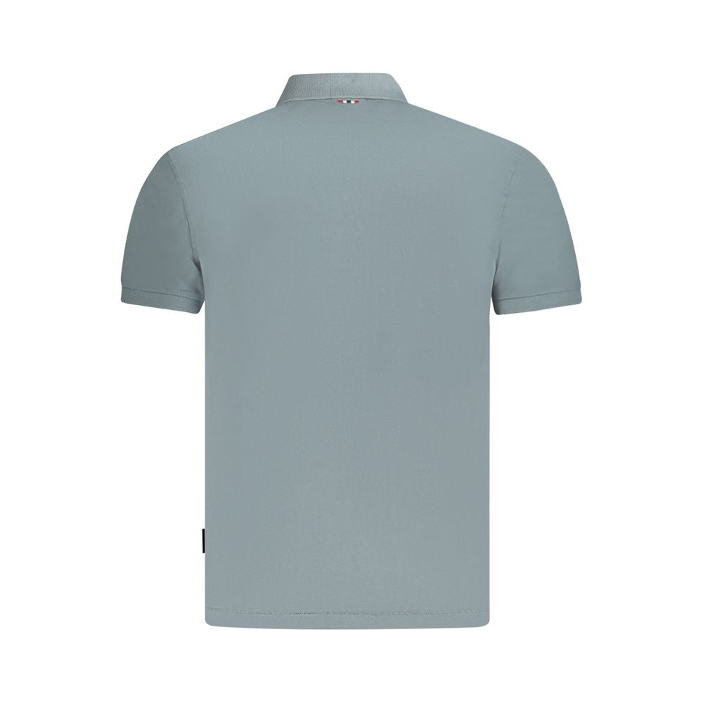 Brown Cotton Men Polo Shirt Napapijri