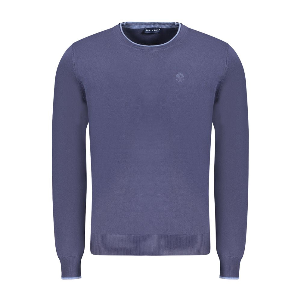 Blue Cotton Men Sweater North Sails