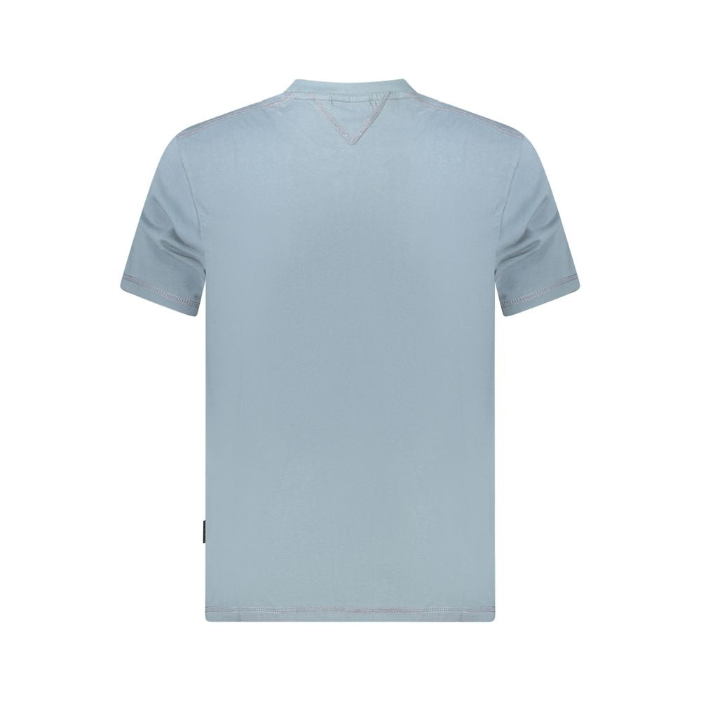 Brown Cotton Men T-Shirt Napapijri