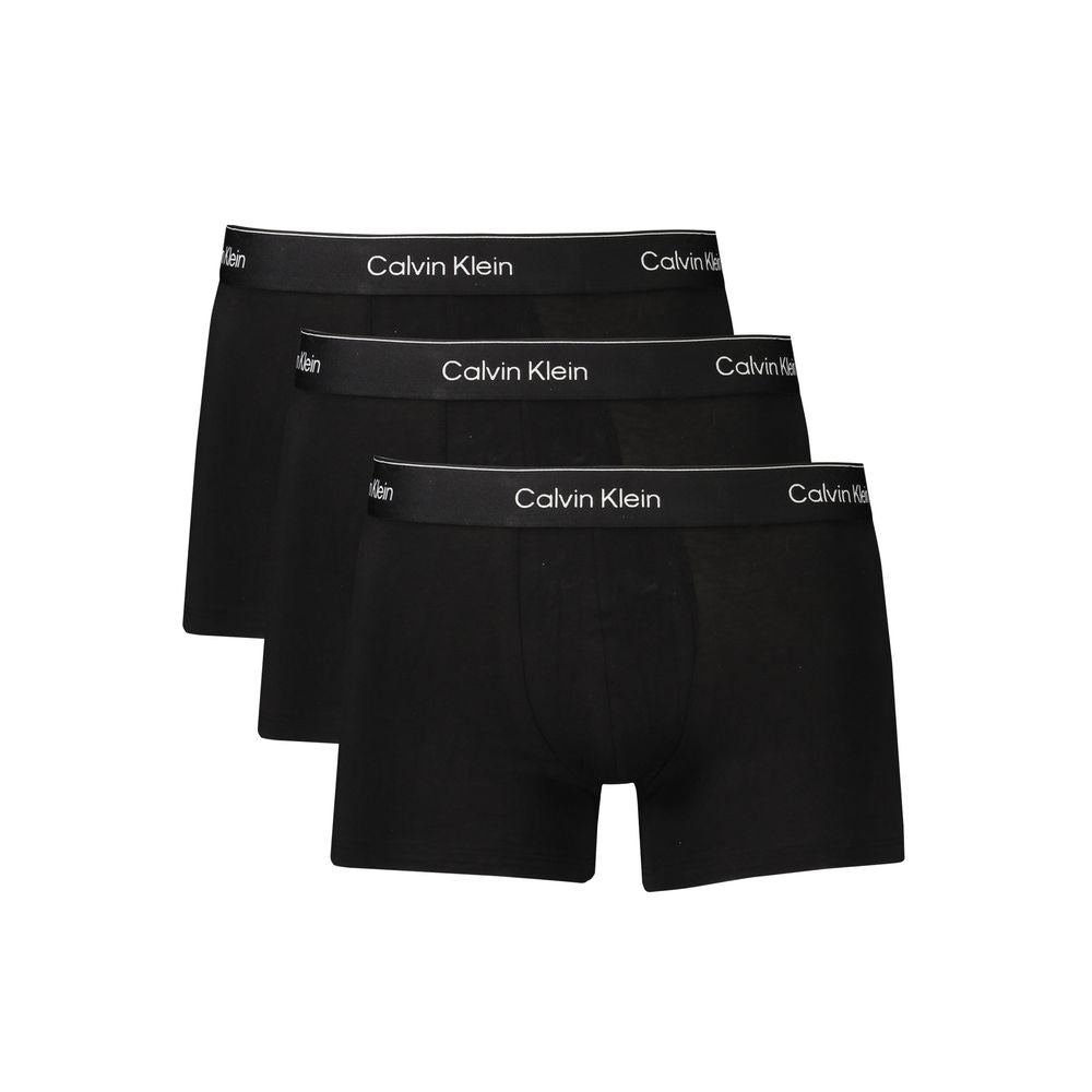 Black Cotton Men Underwear Calvin Klein