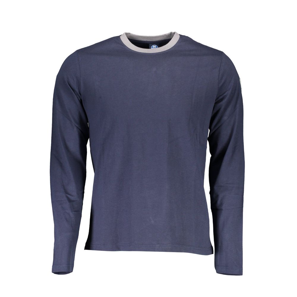 Blue Cotton Men T-Shirt North Sails