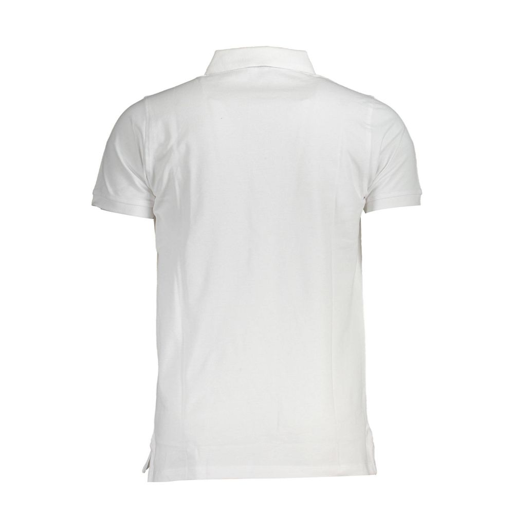 White Cotton Men Polo Shirt Norway 1963