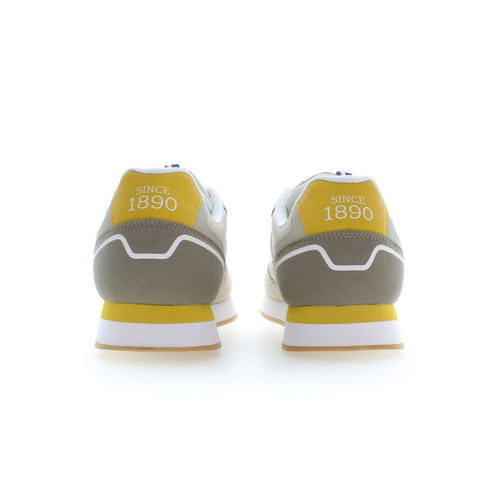 Beige Polyester Men Sneaker U.S. POLO ASSN.