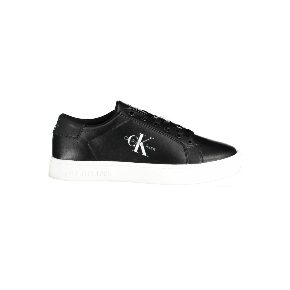Black Leather Men Sneaker Blauer