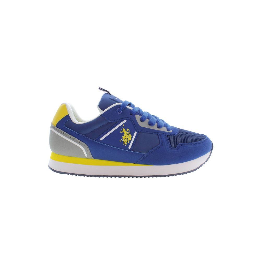 Blue Polyester Men Sneaker U.S. POLO ASSN.
