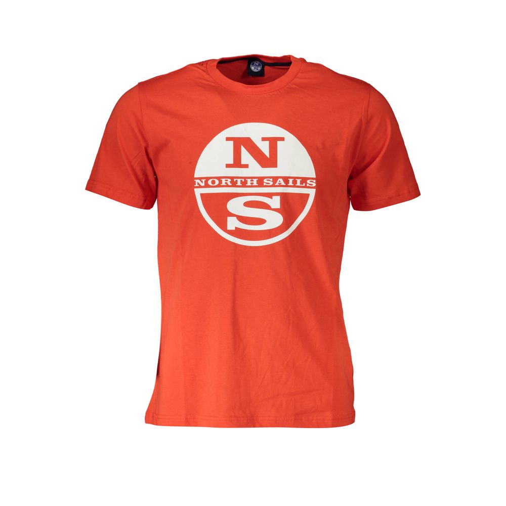 Red Cotton Men T-Shirt North Sails