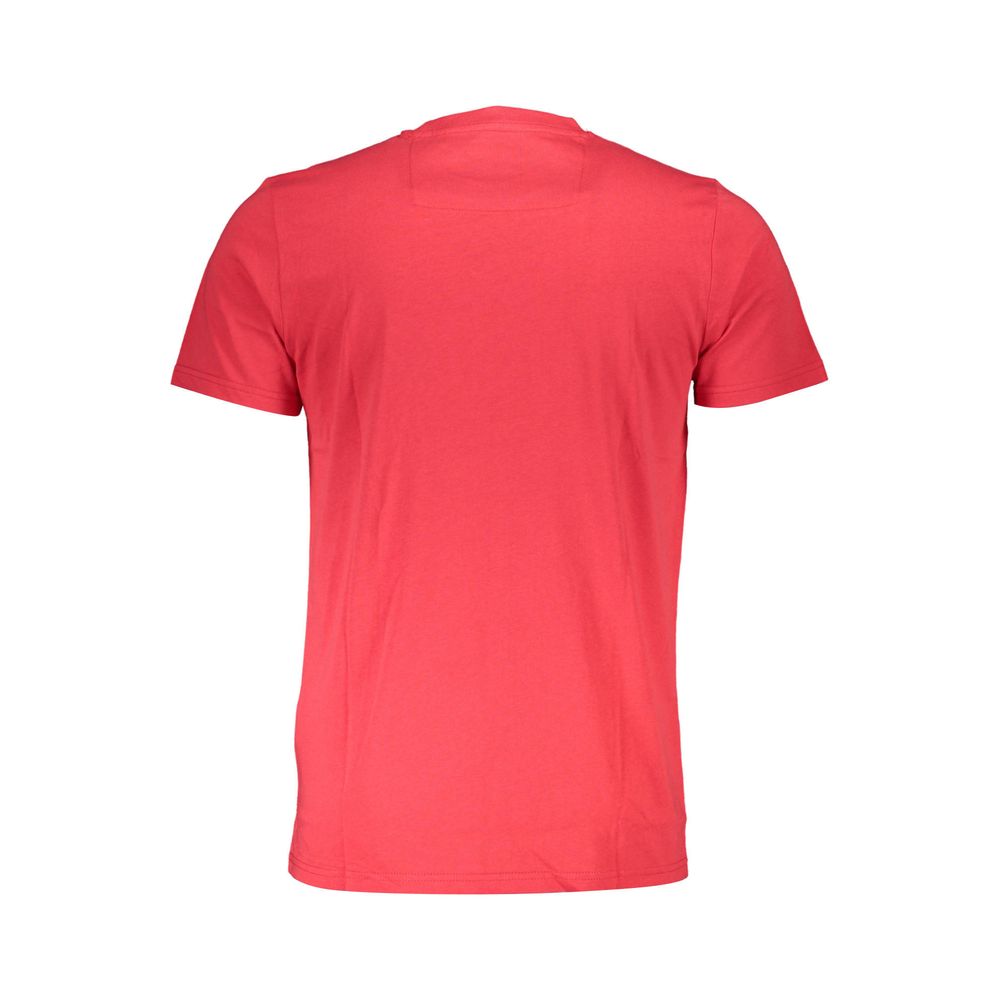 Red Cotton Men T-Shirt Cavalli Class