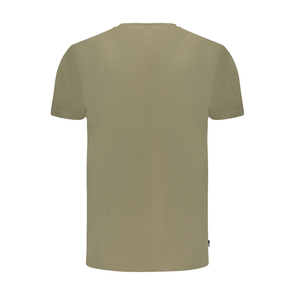 Green Cotton Men T-Shirt Timberland