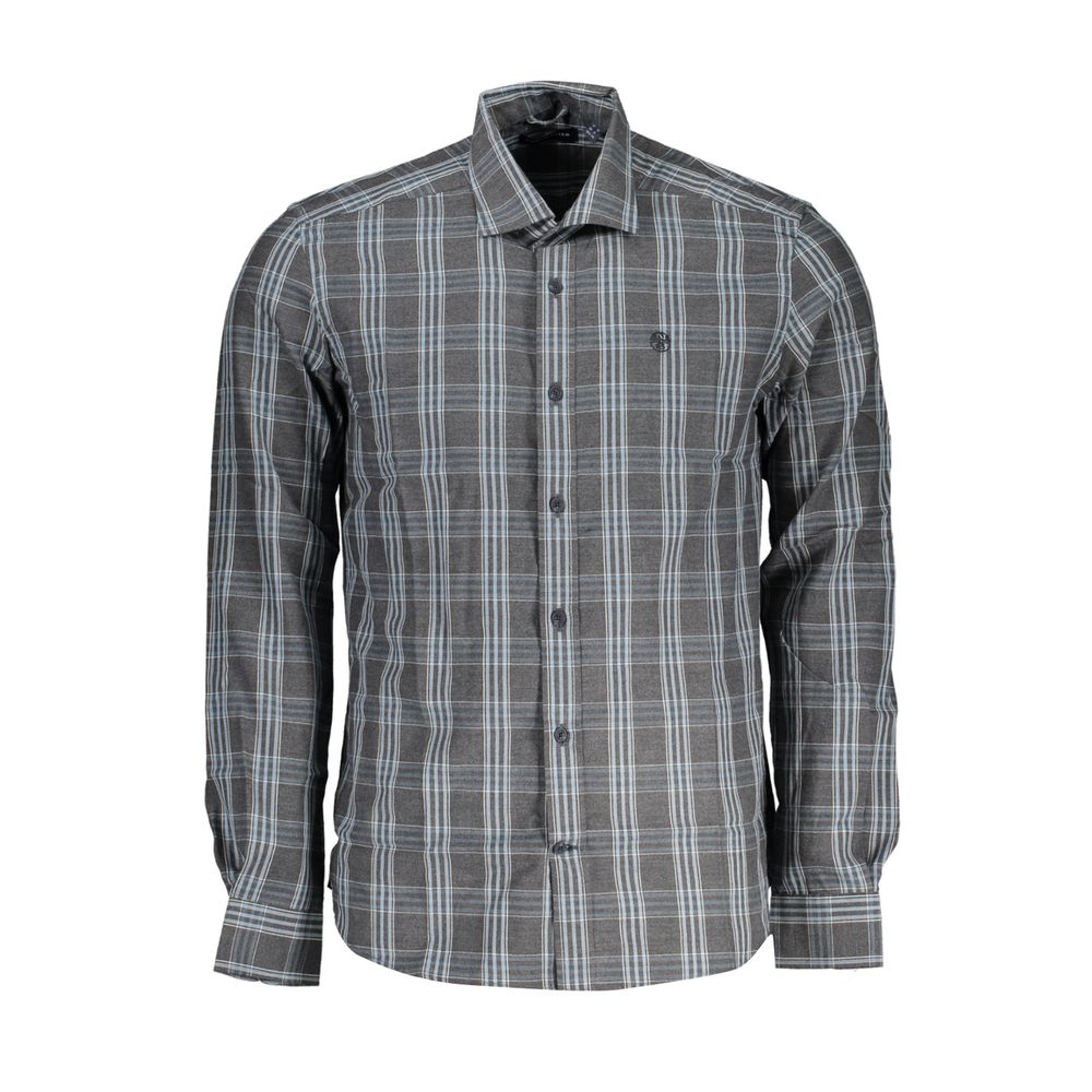 Brown Cotton Men Shirt North Sails