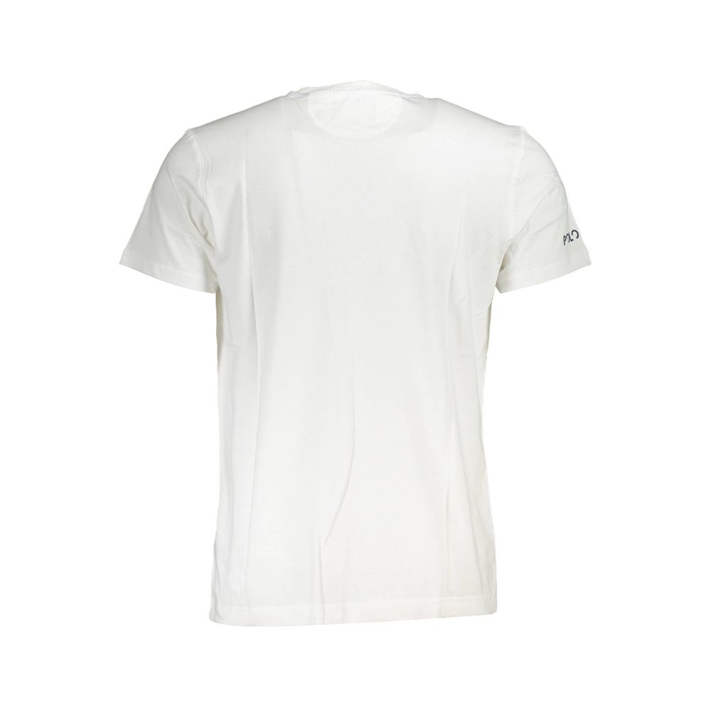 White Cotton Men T-Shirt La Martina