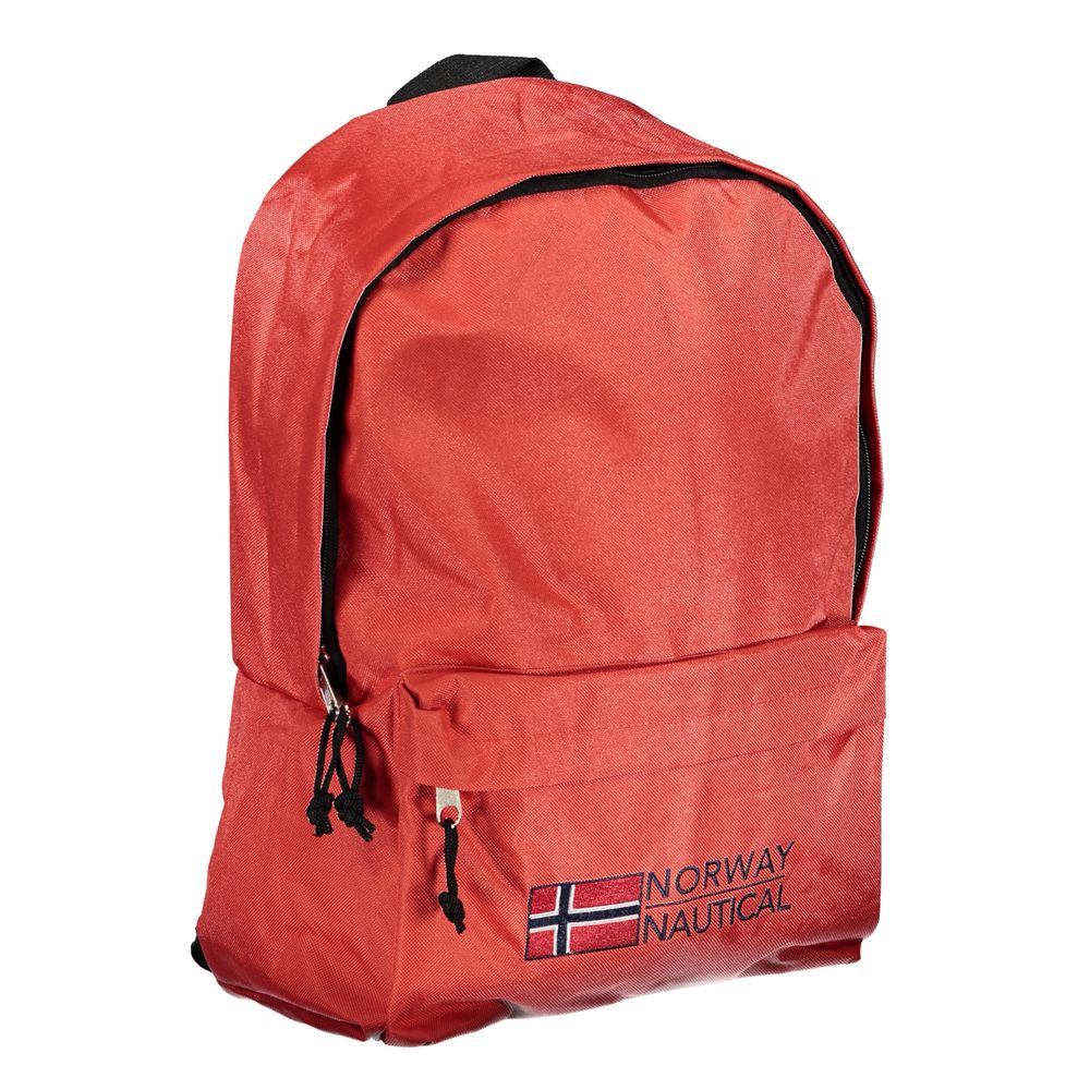 Red Polyester Men Backpack Norway 1963