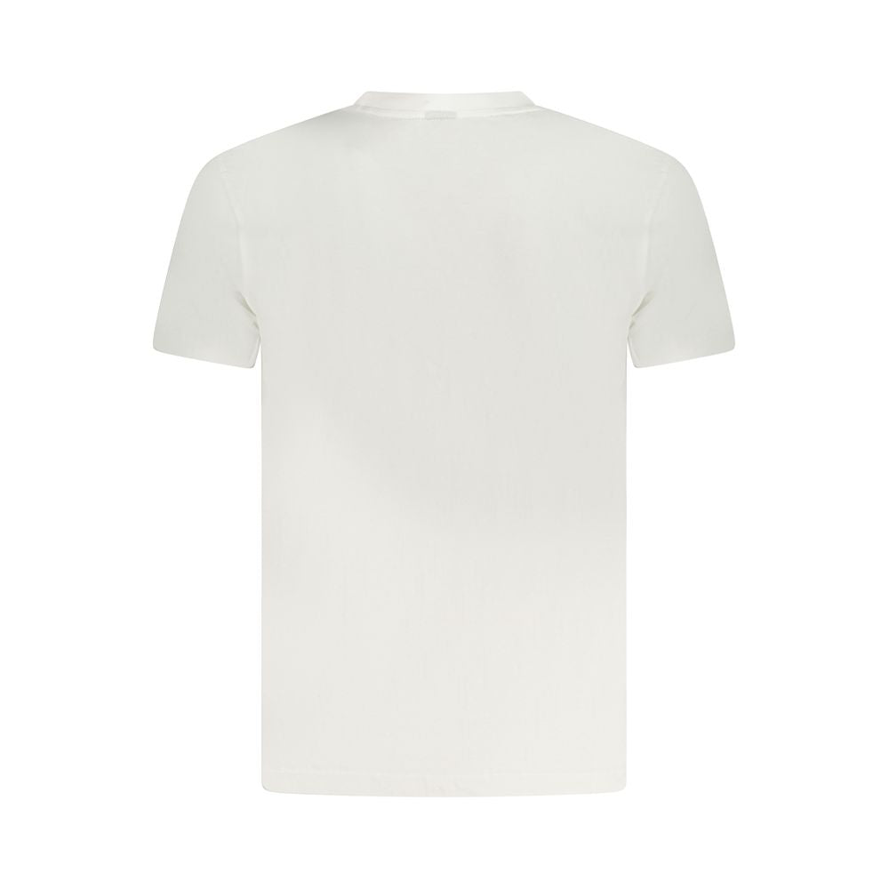 White Cotton Men T-Shirt Armata Di Mare