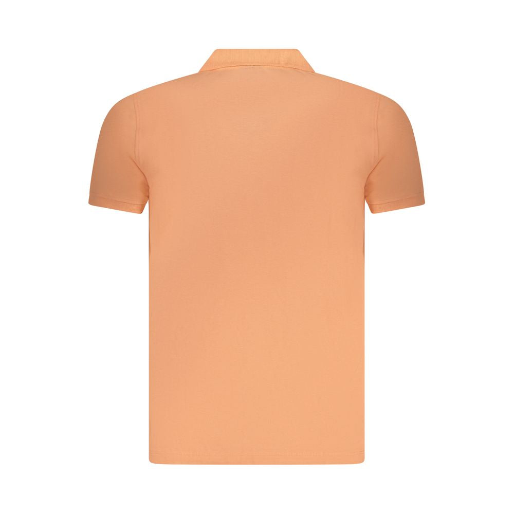 Pink Cotton Men Polo Shirt Norway 1963