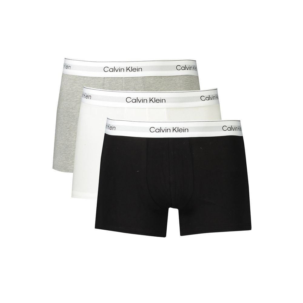 Brown Cotton Men Boxer Calvin Klein