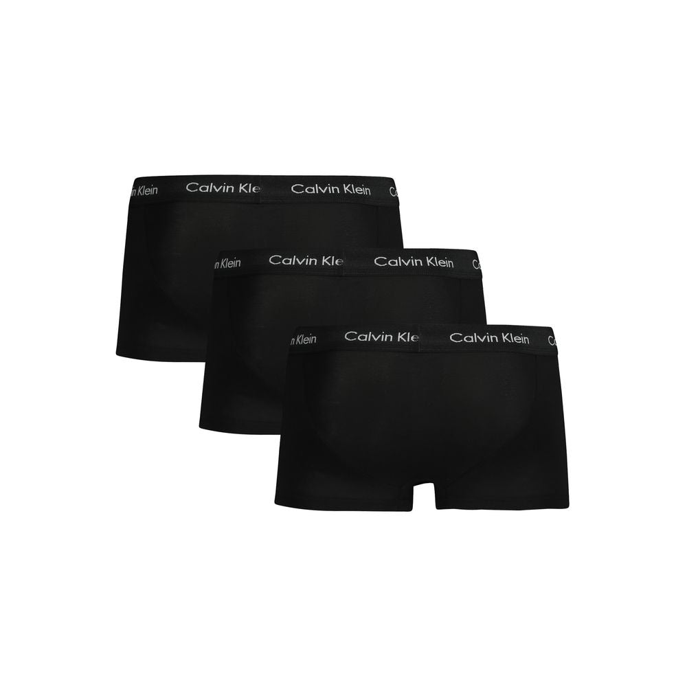 Black Cotton Men Boxer Calvin Klein