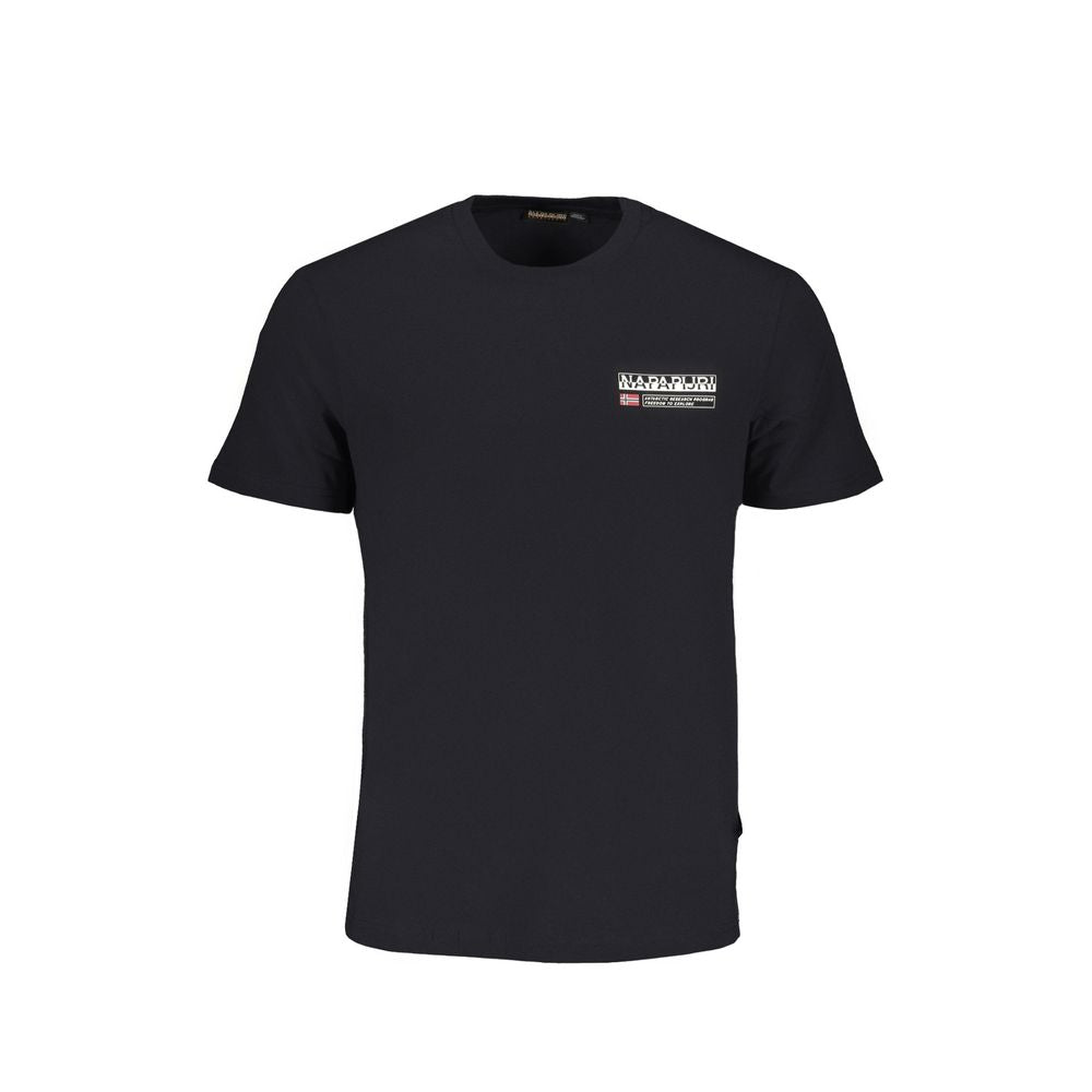 Black Cotton T-Shirt Napapijri