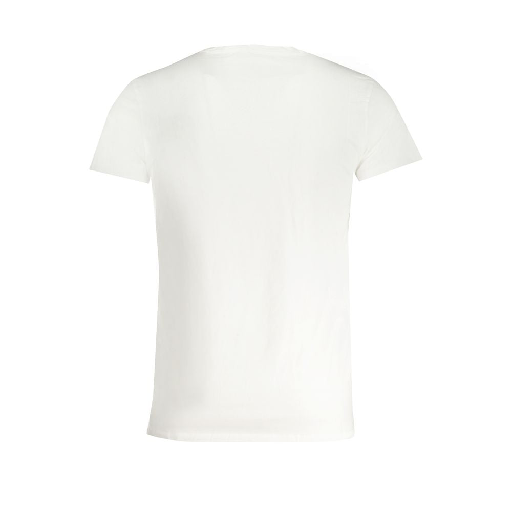 White Cotton T-Shirt Trussardi