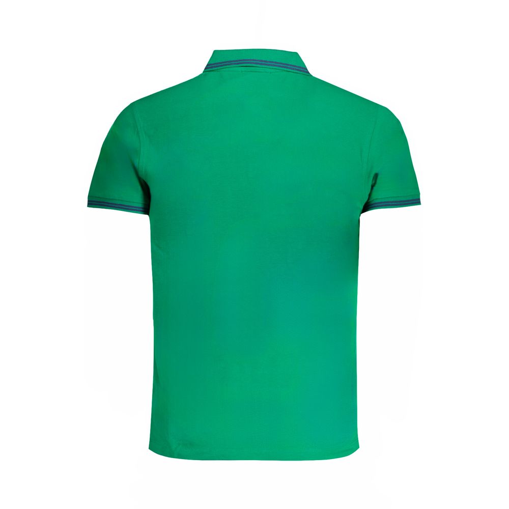 Green Cotton Polo Shirt Cavalli Class