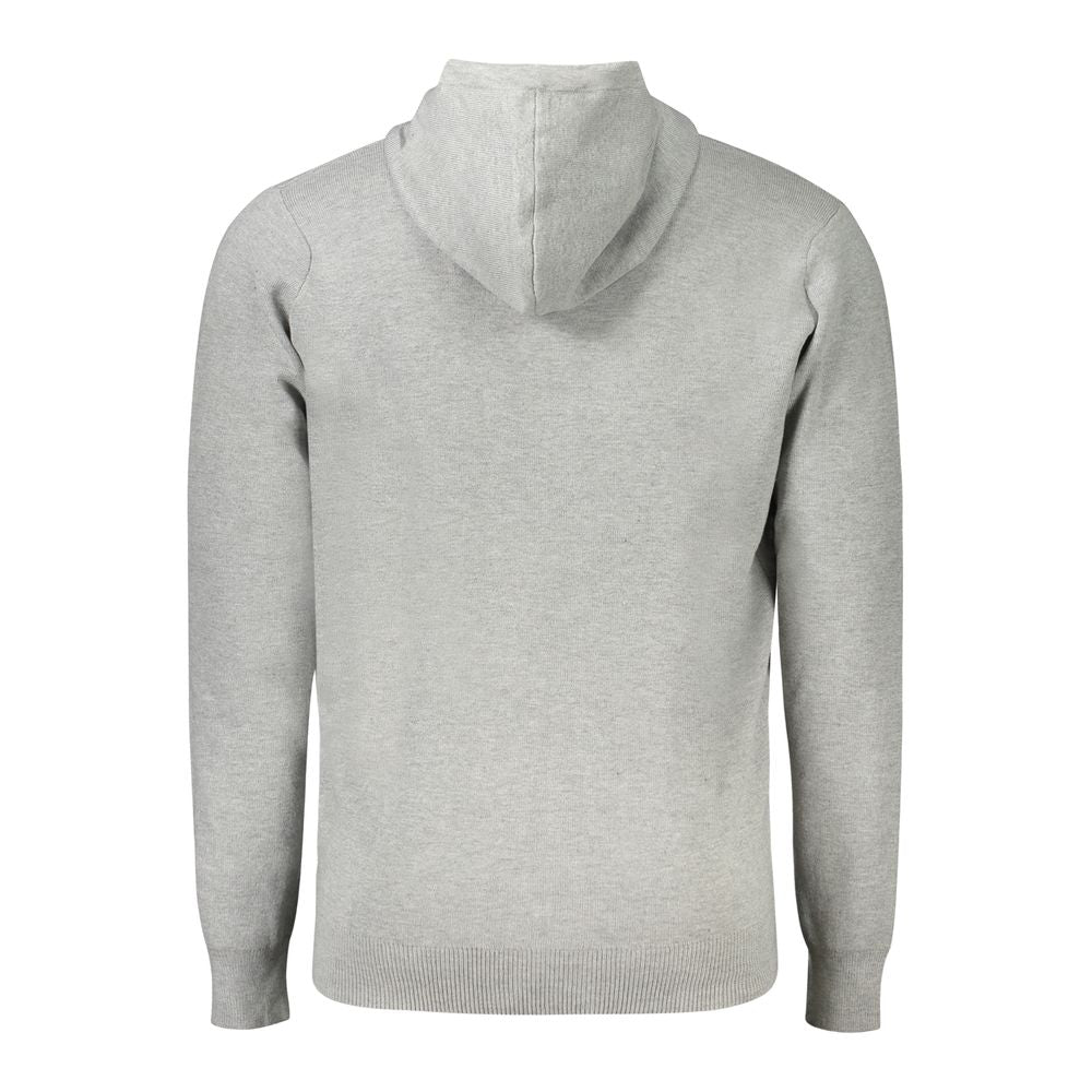 Gray Polyamide Men Cardigan Norway 1963