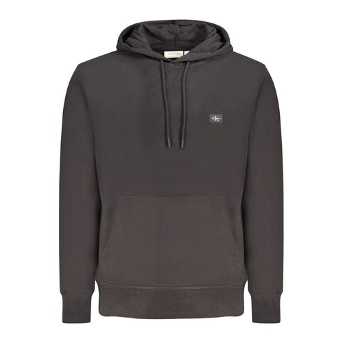 Black Cotton Men Sweater Calvin Klein