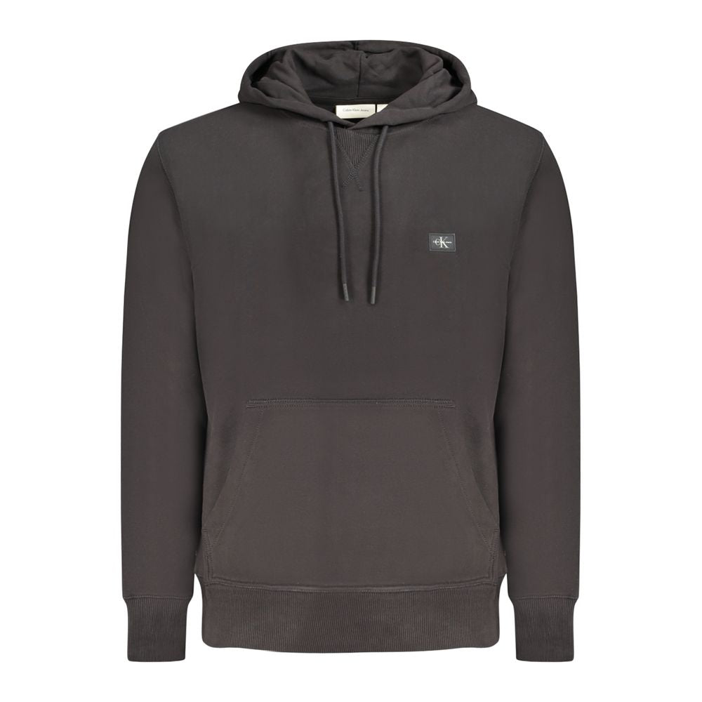 Black Cotton Men Sweater Calvin Klein