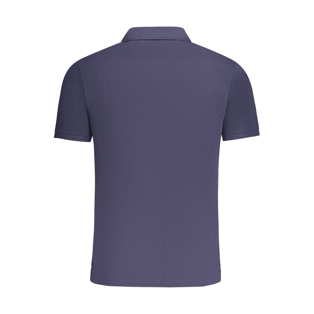 Blue Cotton Men Polo Shirt North Sails