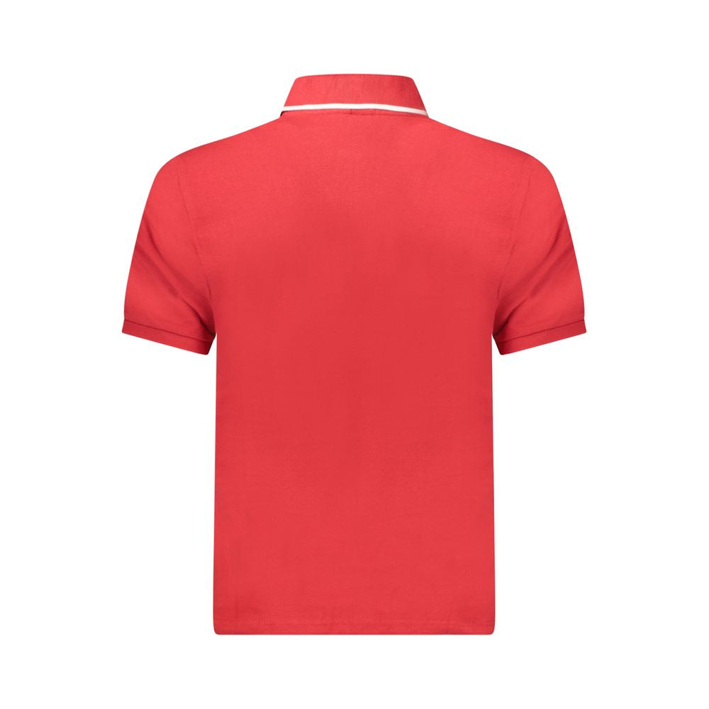 Red Cotton Men Polo Shirt North Sails