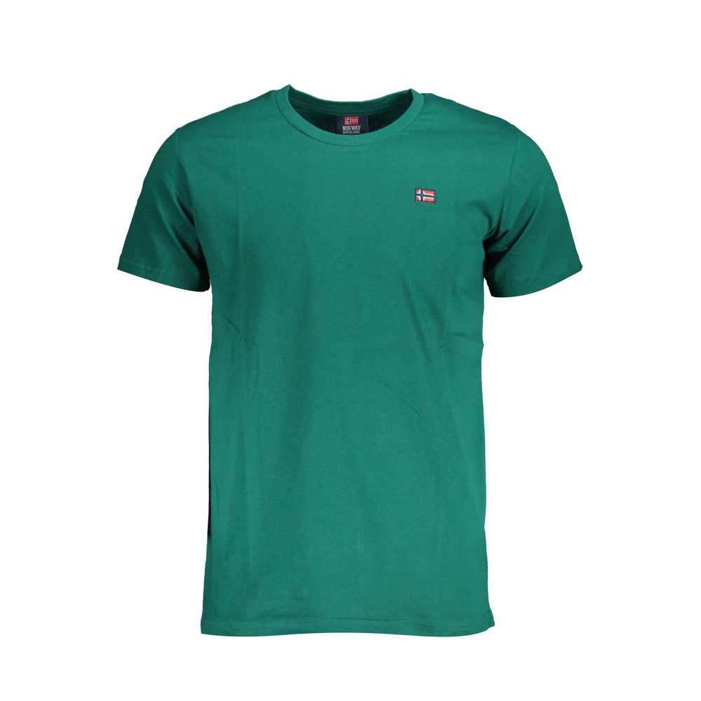 Green Cotton Men T-Shirt Norway 1963