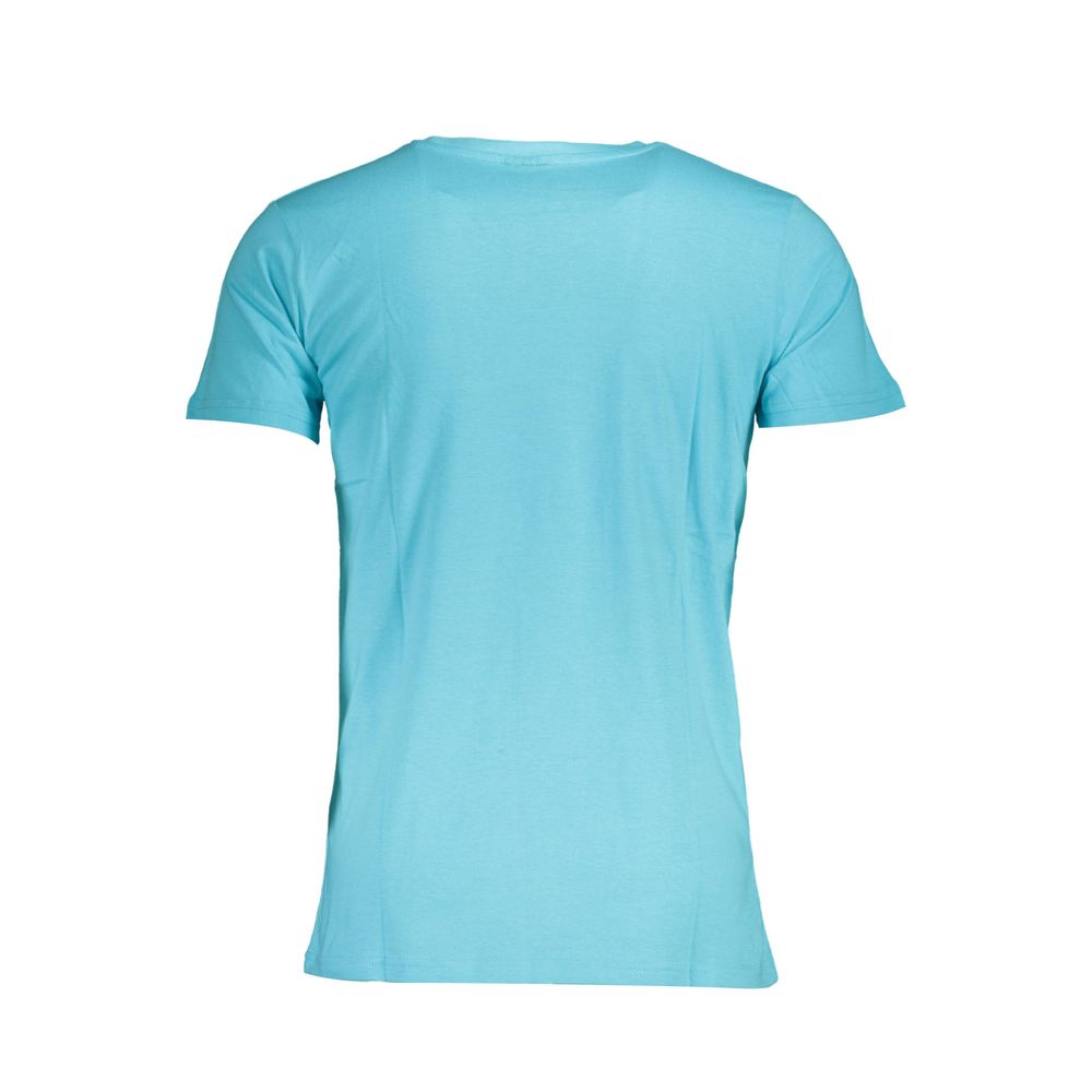 Blue Cotton Men T-Shirt Norway 1963