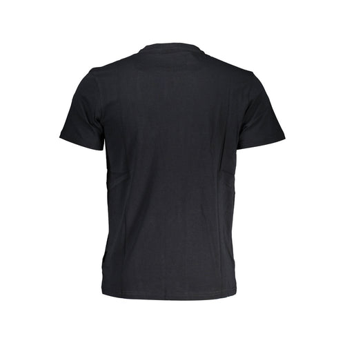 Black Cotton Men T-Shirt Napapijri