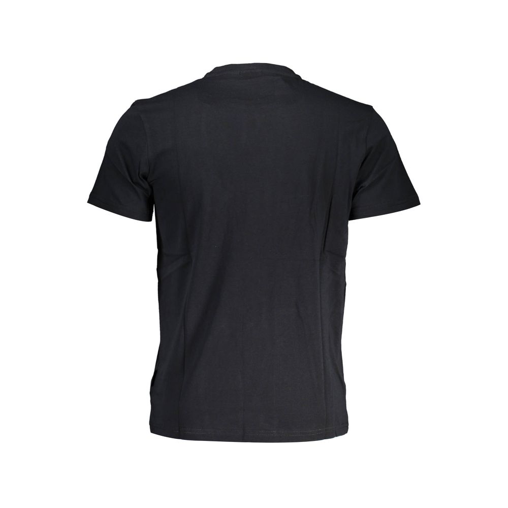 Black Cotton Men T-Shirt Napapijri