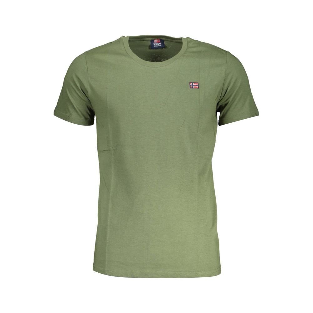 Green Cotton Men T-Shirt Norway 1963