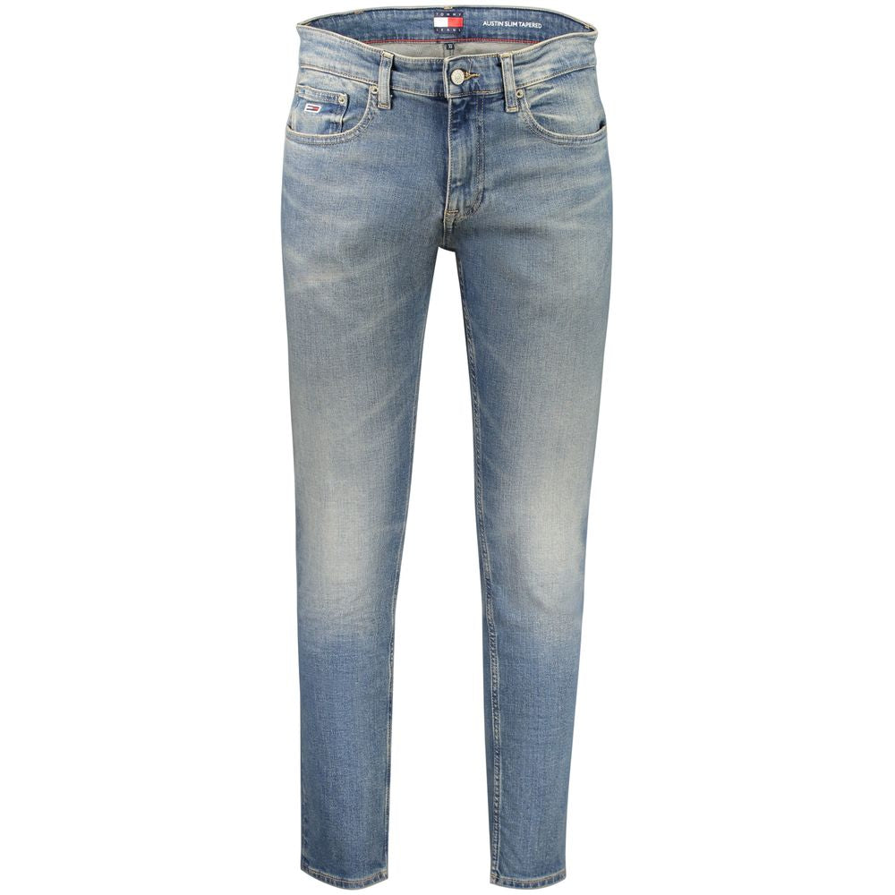 Blue Cotton Men Jeans Tommy Hilfiger