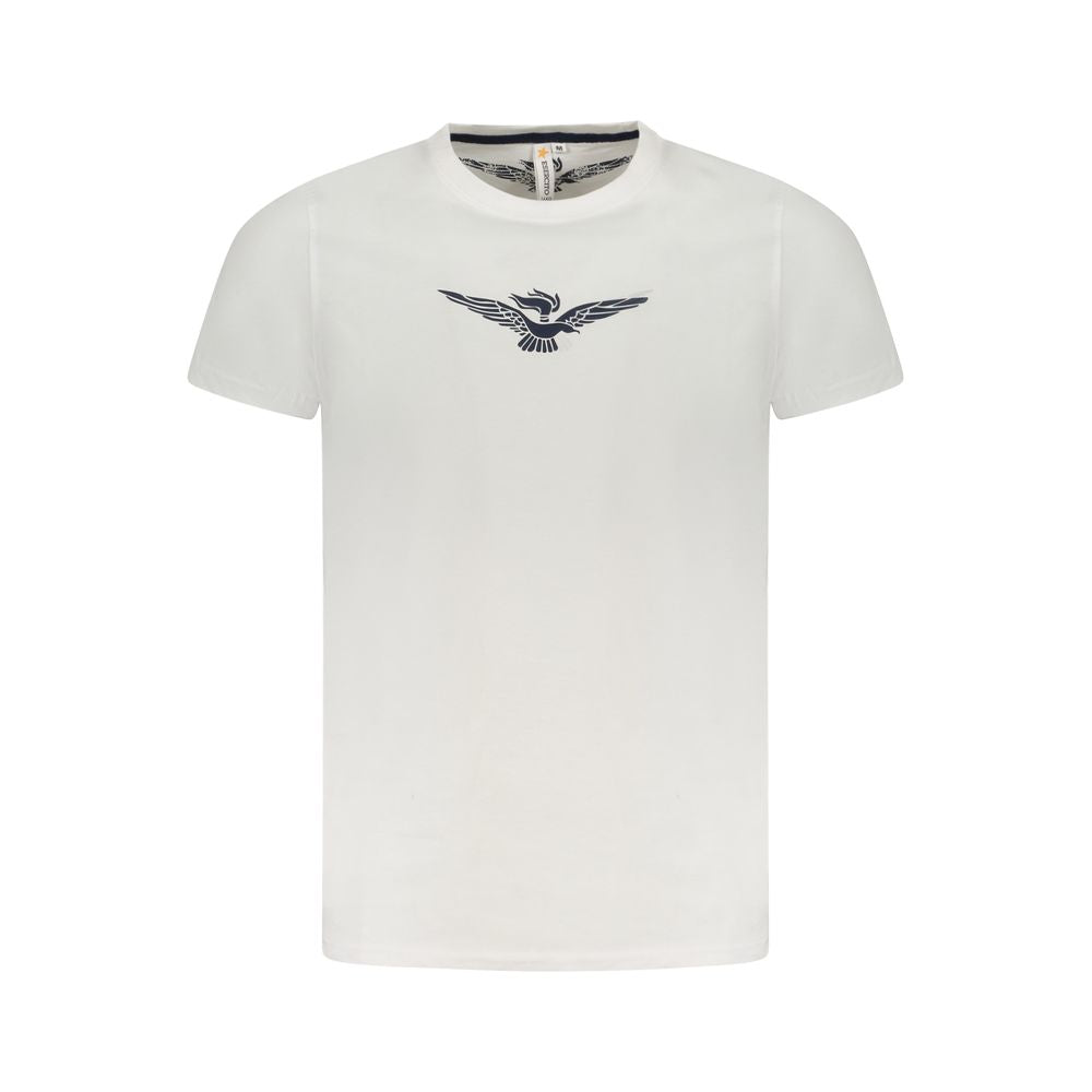 White Cotton T-Shirt Accademia Militare