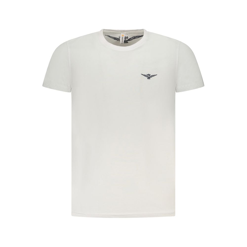 White Cotton T-Shirt Accademia Militare