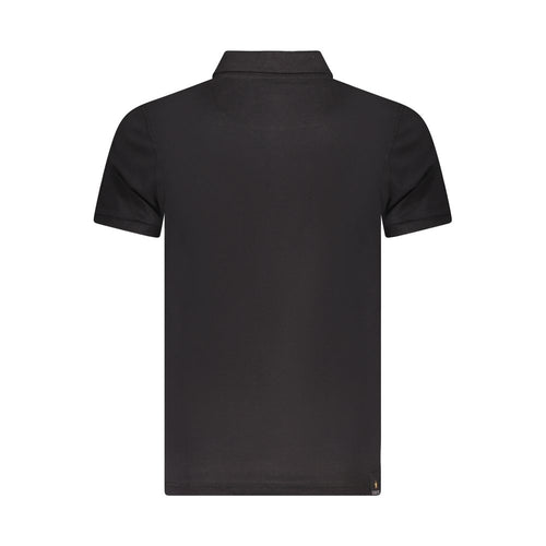 Black Cotton Polo Shirt Accademia Militare